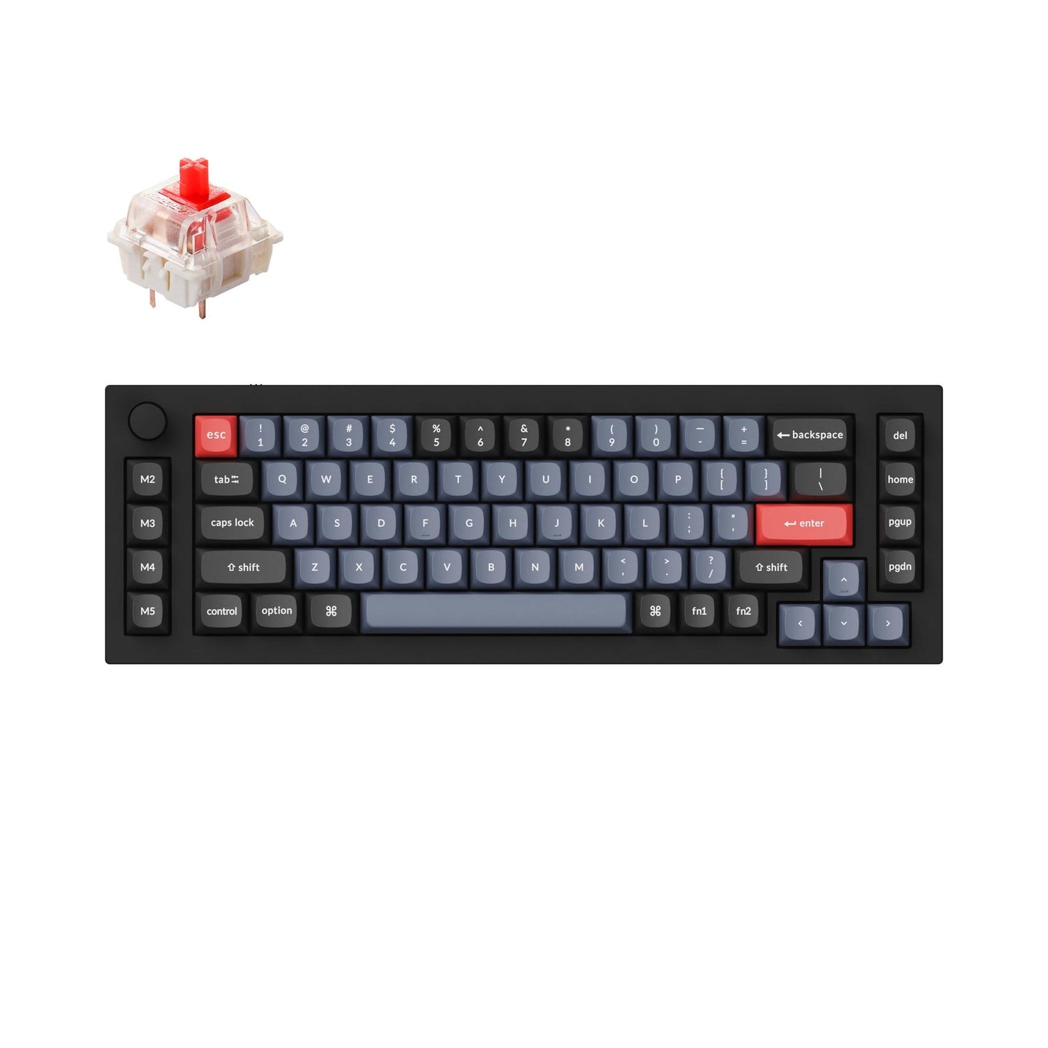 Keychron Q65 QMK Custom Mechanical Keyboard (US ANSI Keyboard)