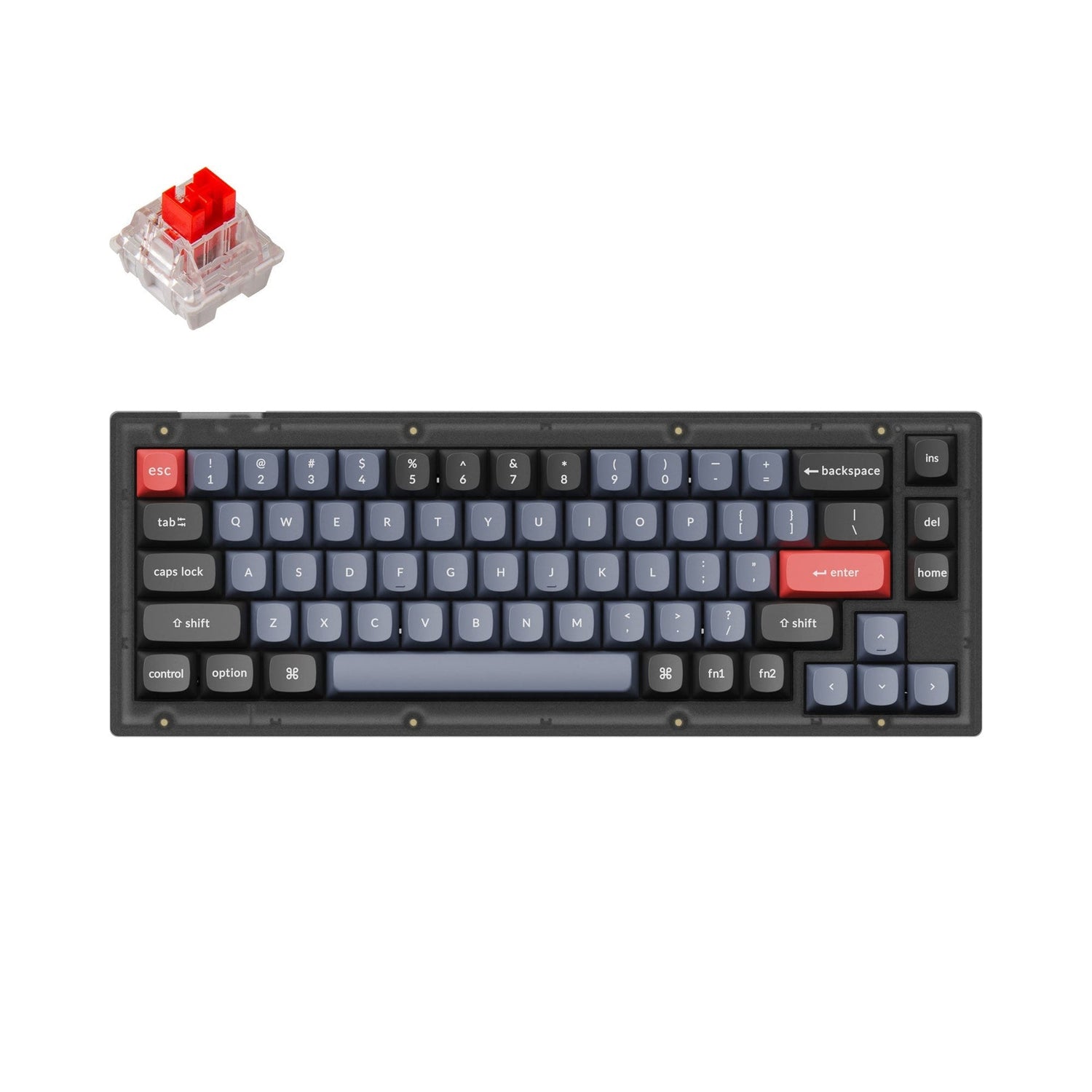 Keychron V2 QMK Custom Mechanical Keyboard (US ANSI Keyboard)