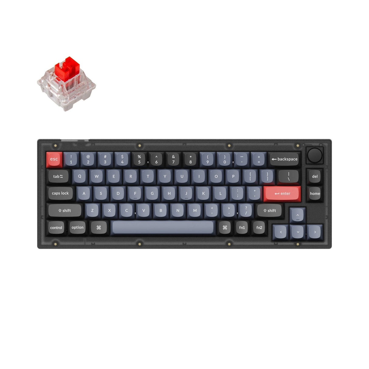 Keychron V2 QMK Custom Mechanical Keyboard (US ANSI Keyboard)