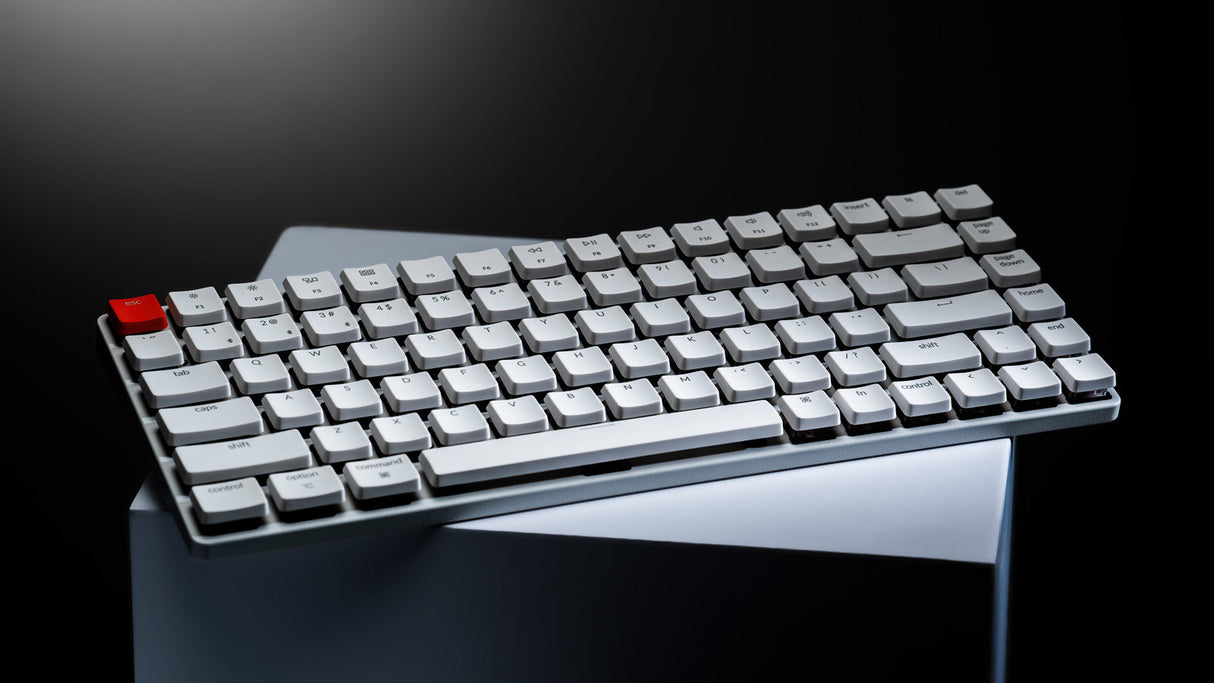 Teclado mecánico inalámbrico ultradelgado sin retroiluminación Keychron K3 (versión 2) (teclado ANSI de EE. UU.)