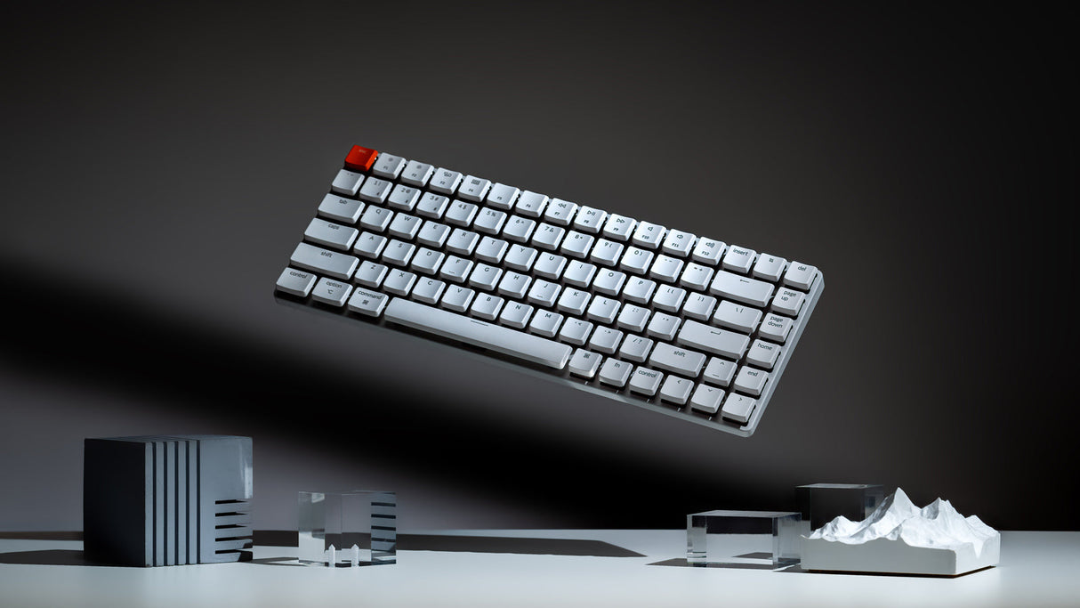 Teclado mecánico inalámbrico ultradelgado sin retroiluminación Keychron K3 (versión 2) (teclado ANSI de EE. UU.)