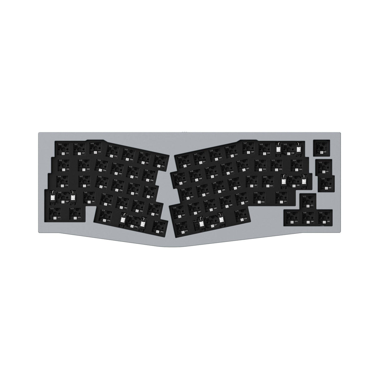 Keychron Q8 (Alice Layout) QMK Custom Mechanical Keyboard (US ANSI Keyboard)