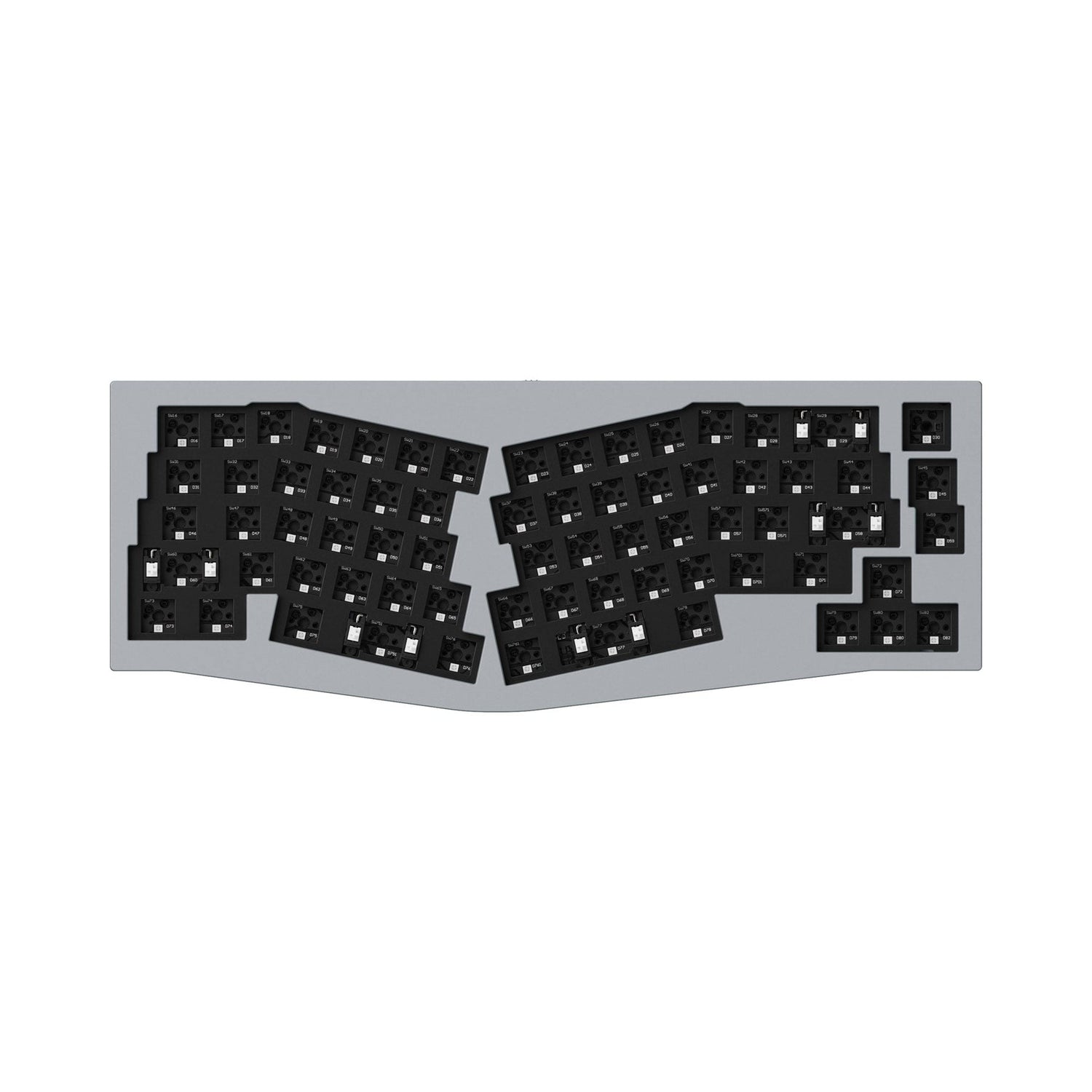 Keychron Q8 (Alice Layout) QMK Custom Mechanical Keyboard (US ANSI Keyboard)