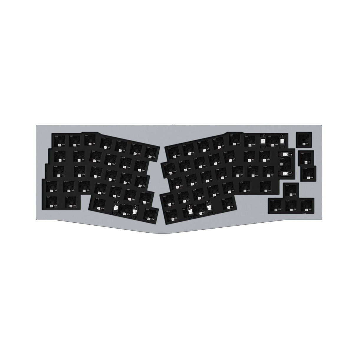 Keychron Q8 (Alice Layout) QMK Custom Mechanical Keyboard (US ANSI Keyboard)