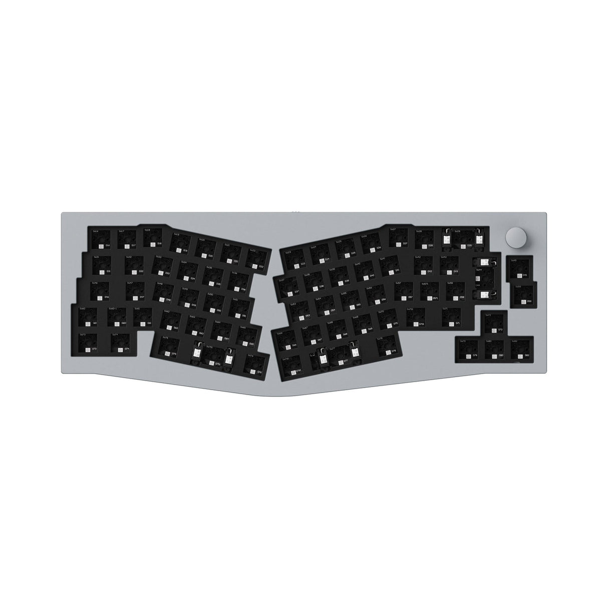 Keychron Q8 (Alice Layout) QMK Custom Mechanical Keyboard (US ANSI Keyboard)