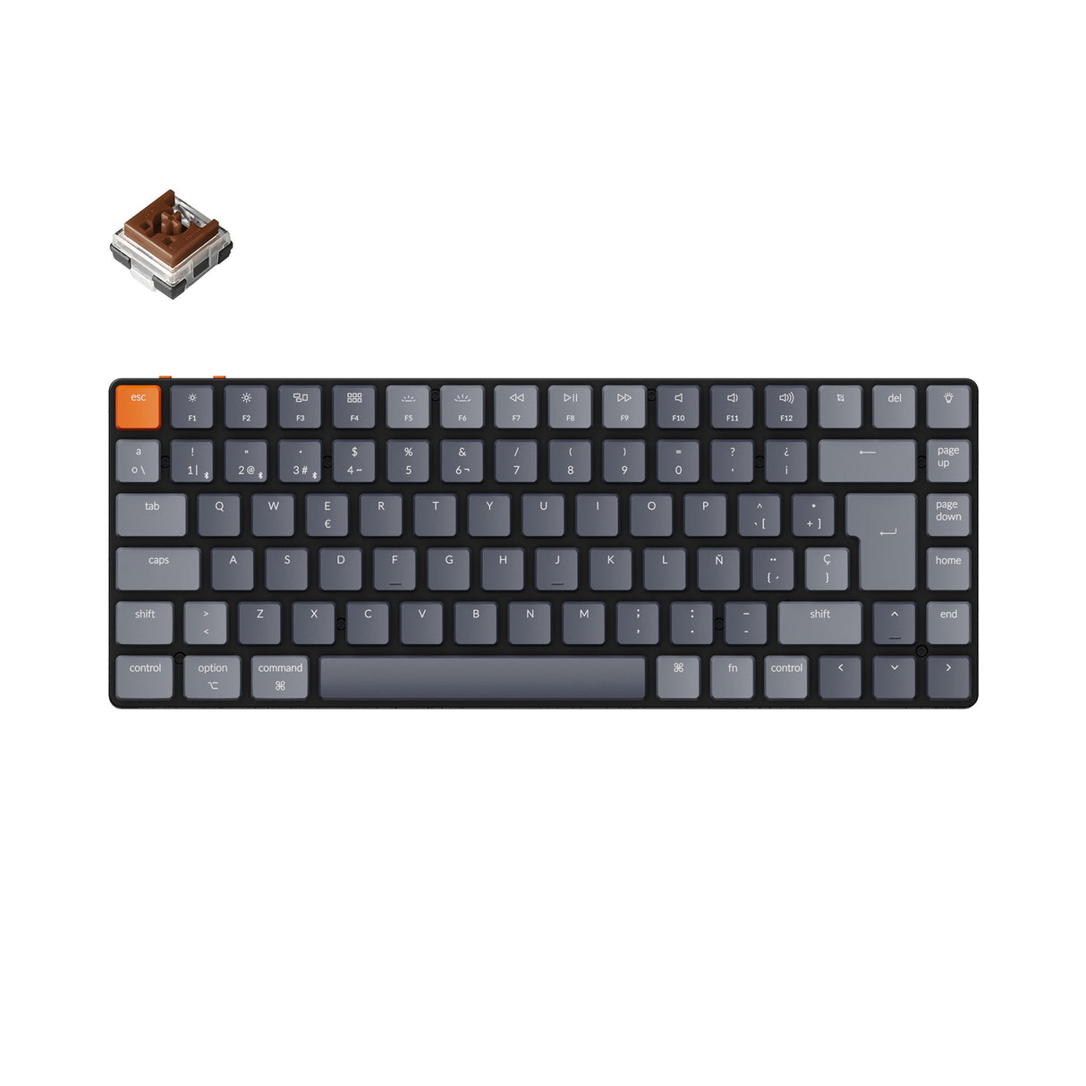 Teclado mecánico inalámbrico ultradelgado Keychron K3 (diseño ES ISO) - Versión 2