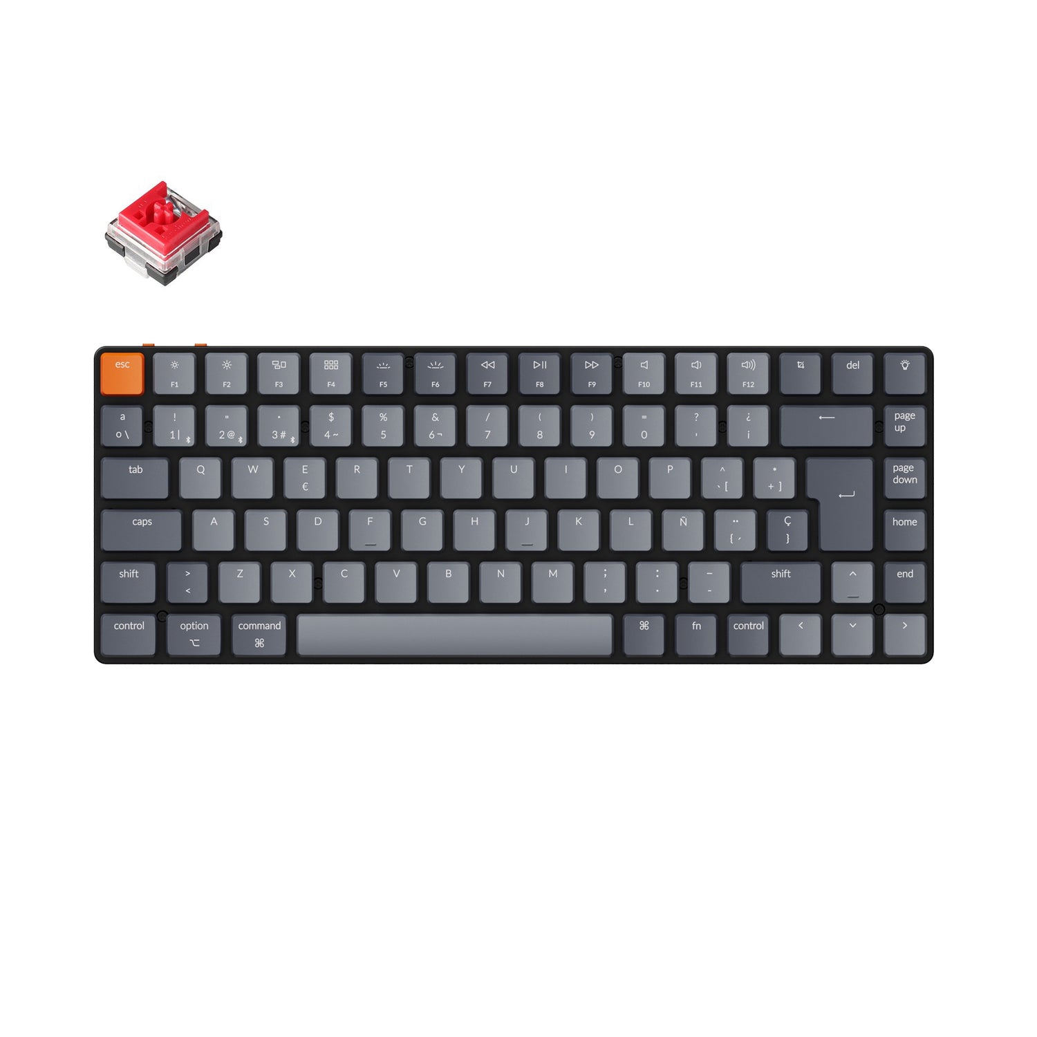 Teclado mecánico inalámbrico ultradelgado Keychron K3 (diseño ES ISO) - Versión 2