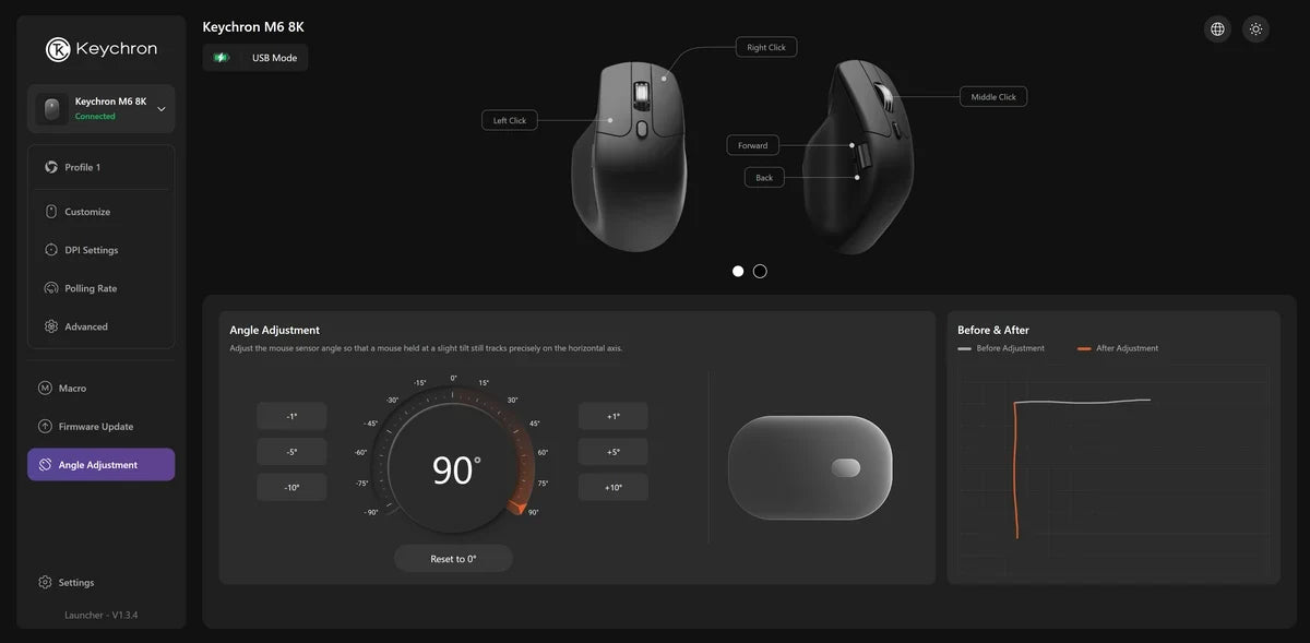 How to Use the Angle Adjustment on Launcher