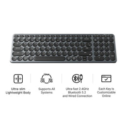 Keychron B4 Pro Ultra Slim Wireless Keyboard