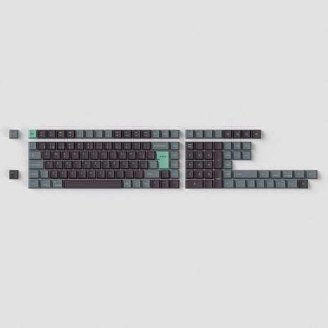 Juego completo de teclas ISO Cherry Profile Dye-Sub PBT - Hacker Mint