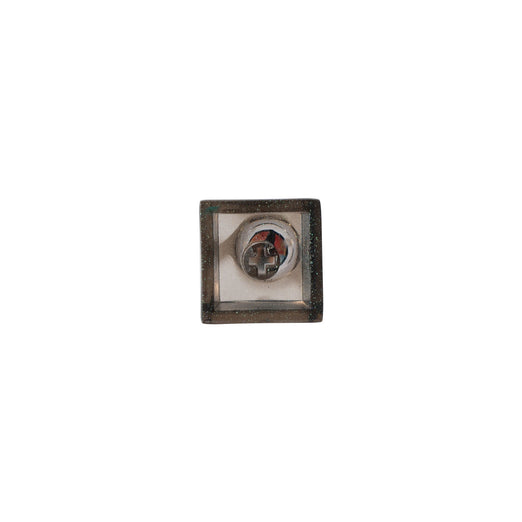 Llave artesanal de resina Ojo Maligno