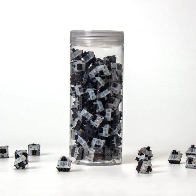 Gateron KS-3X47 Interruptor inferior negro superior lechoso