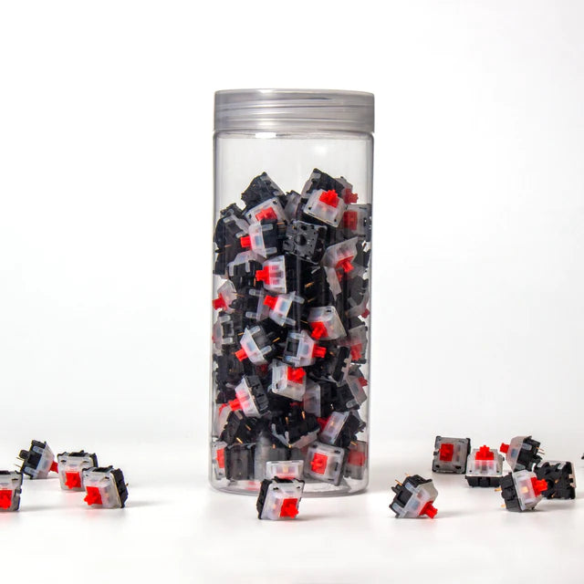 Gateron KS-3X47 Tapa Lechosa Fondo Negro Switch