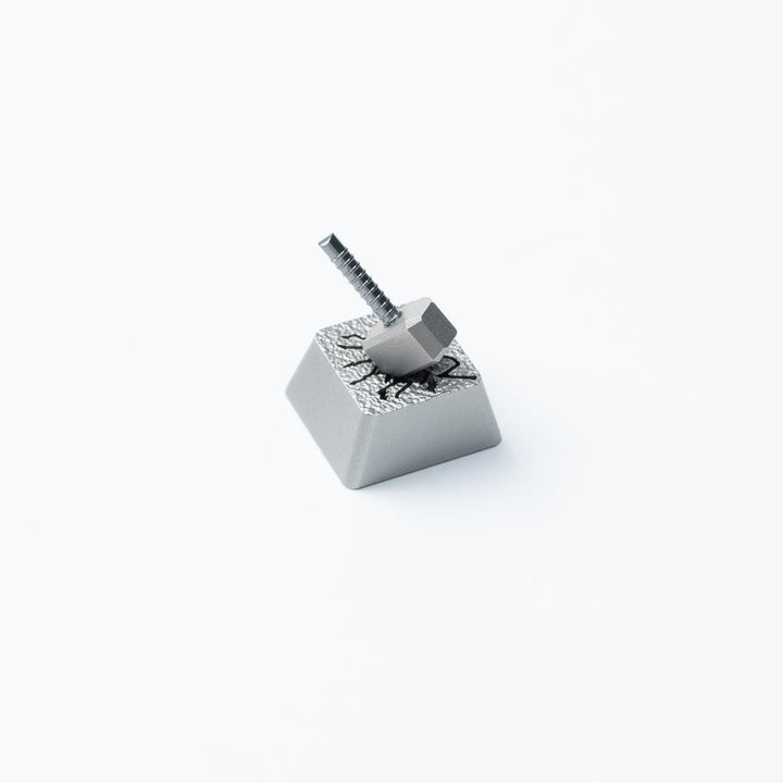Martillo de aleación de aluminio artesanal Keycap