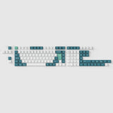 Juego completo de teclas ISO Cherry Profile Dye-Sub PBT - Menta blanca