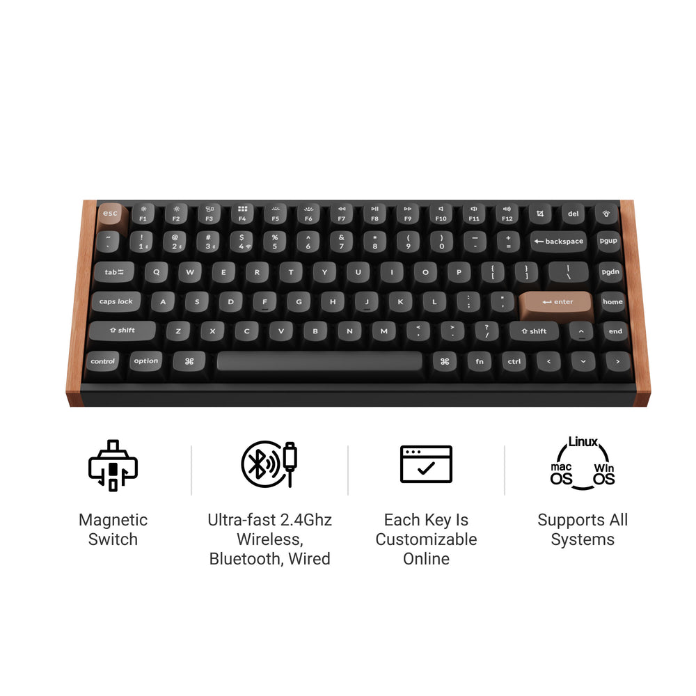 Teclado personalizado Keychron K2 HE Wireless Magnetic Switch
