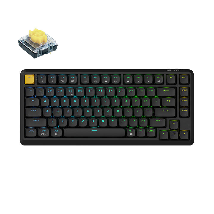 Teclado mecánico inalámbrico Keychron J1 QMK (Distribución ANSI de EE. UU.)