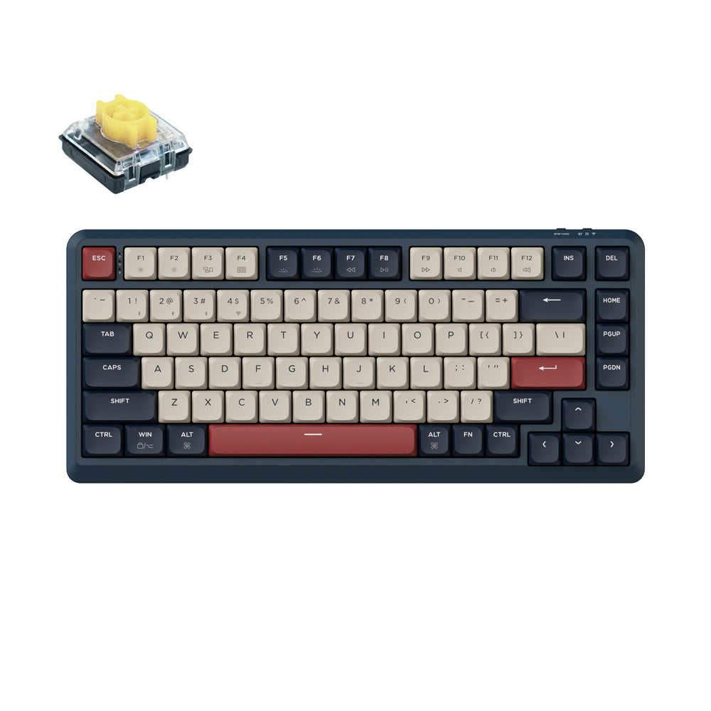 Teclado mecánico inalámbrico Keychron J1 QMK (Distribución ANSI de EE. UU.)