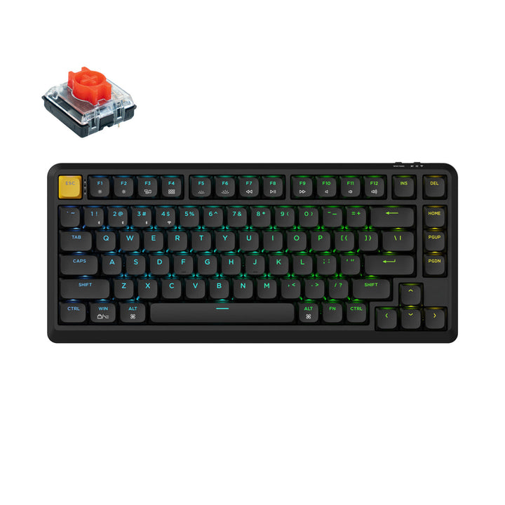 Teclado mecánico inalámbrico Keychron J1 QMK (Distribución ANSI de EE. UU.)