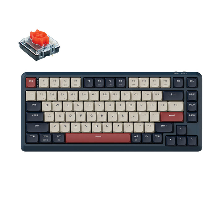 Teclado mecánico inalámbrico Keychron J1 QMK (Distribución ANSI de EE. UU.)