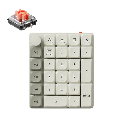 Keychron K0 Max QMK inalámbrico personalizado teclado numérico
