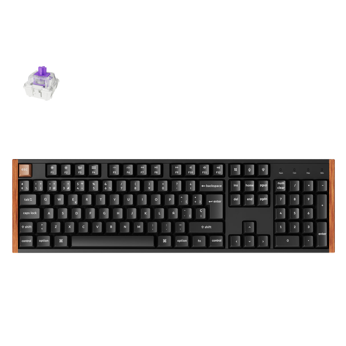 Keychron K10 HE Wireless Magnetic Switch Custom Keyboard ISO Layout Collection