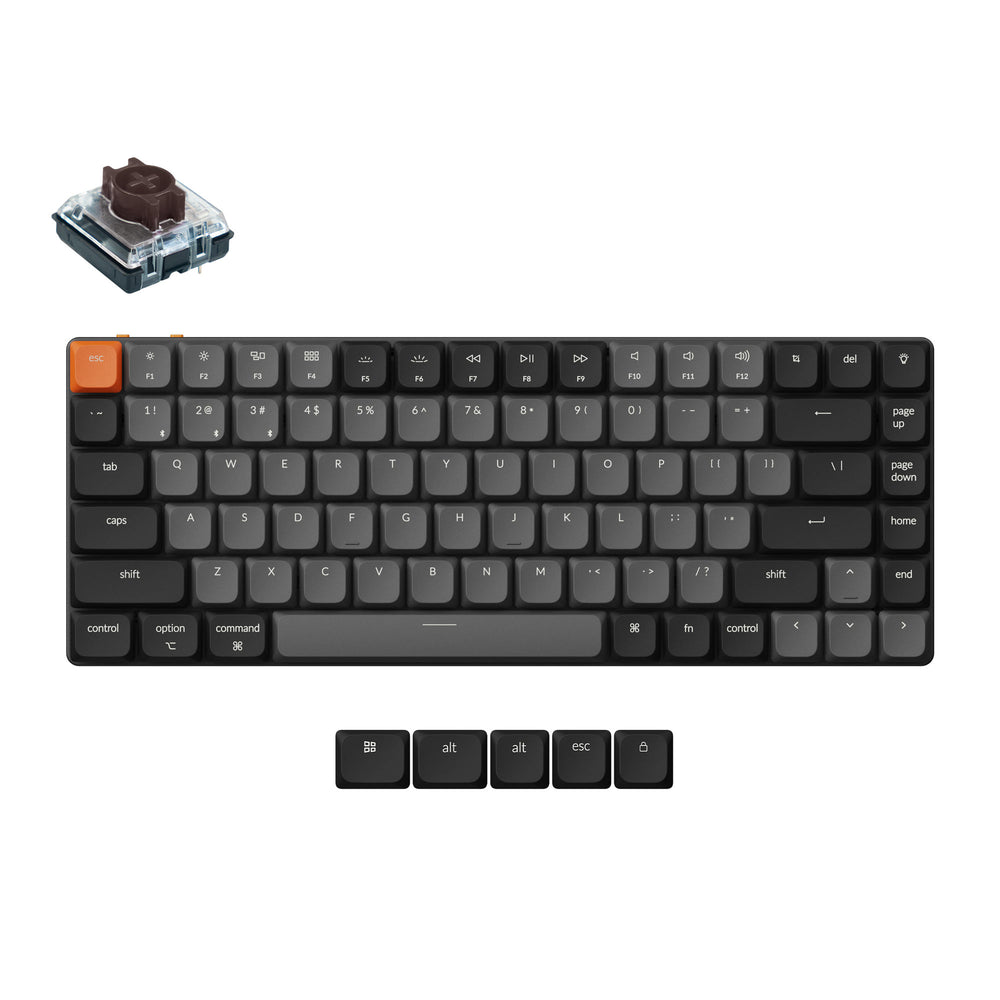 Teclado mecánico inalámbrico Keychron K3 QMK (versión 3) (teclado ANSI de EE. UU.)