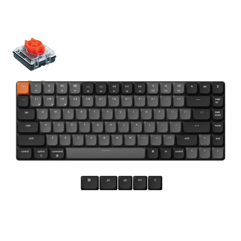 Teclado mecánico inalámbrico Keychron K3 QMK (versión 3) (teclado ANSI de EE. UU.)