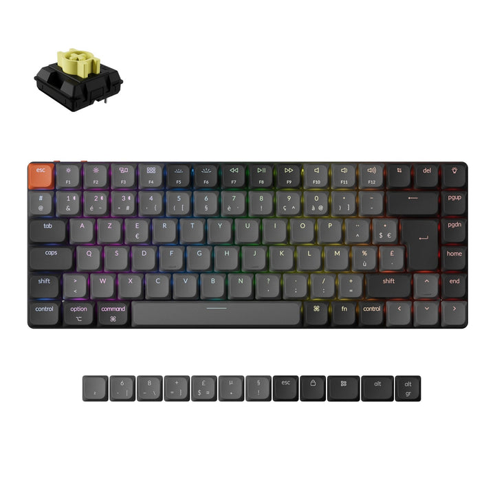 Teclado Mecánico Inalámbrico Keychron K3 QMK (Distribución ISO) - Version 3