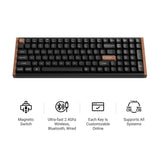Teclado personalizado Keychron K4 HE inalámbrico con Switch magnético (disposición US ANSI)