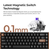 Teclado inalámbrico magnético Switch Keychron K6 HE (disposición US ANSI)