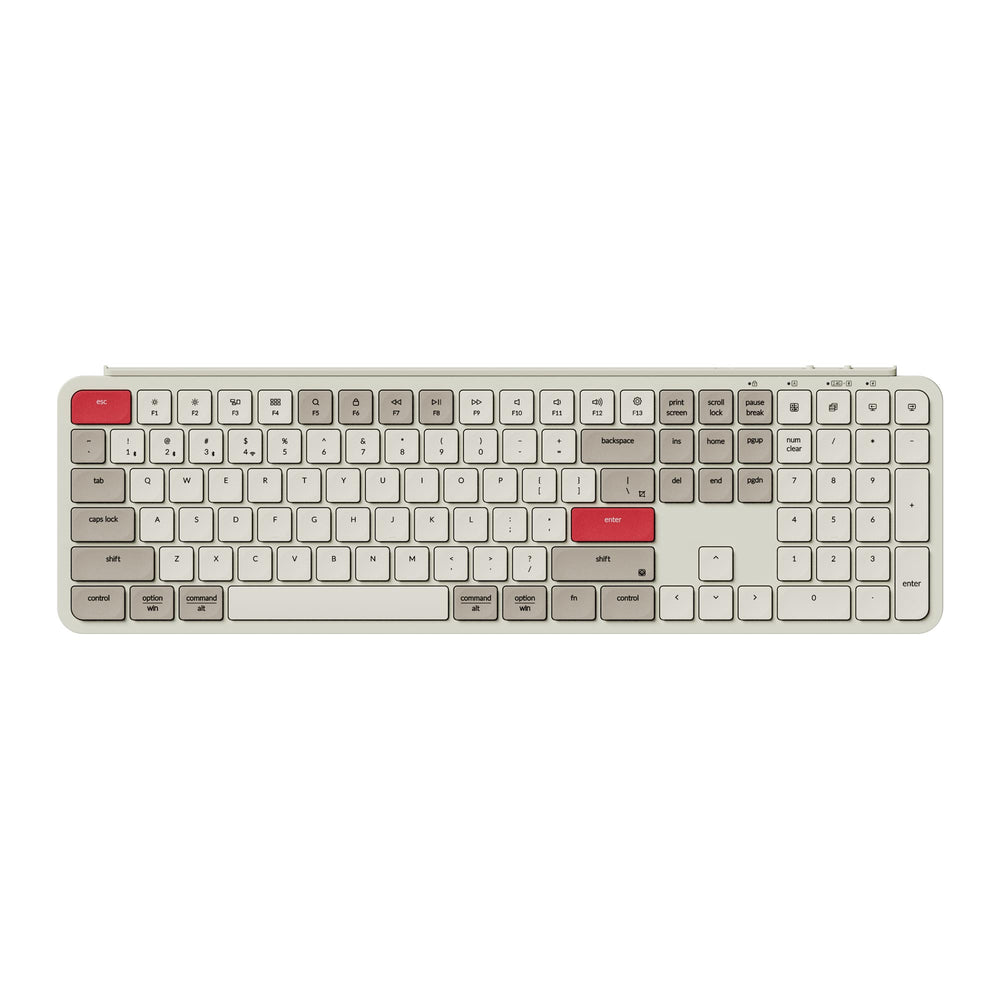 Teclado inalámbrico ultradelgado Keychron B6 Pro (diseño ANSI de EE. UU.)
