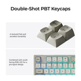 Keychron C1 Pro 8K QMK Wired Custom Mechanical Keyboard ISO Layout Collection