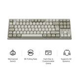 Keychron C1 Pro 8K QMK Wired Custom Mechanical Keyboard ISO Layout Collection