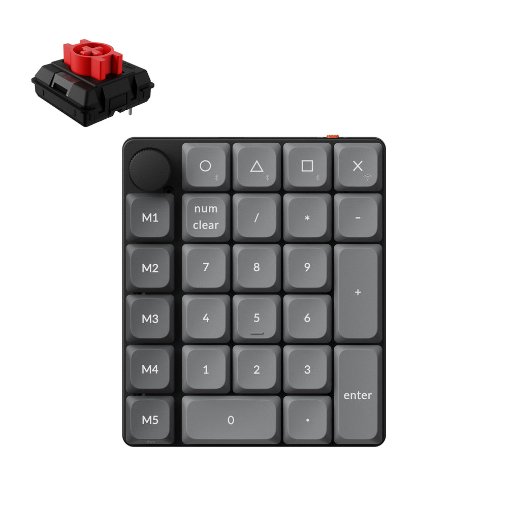 Keychron K0 Max QMK inalámbrico personalizado teclado numérico