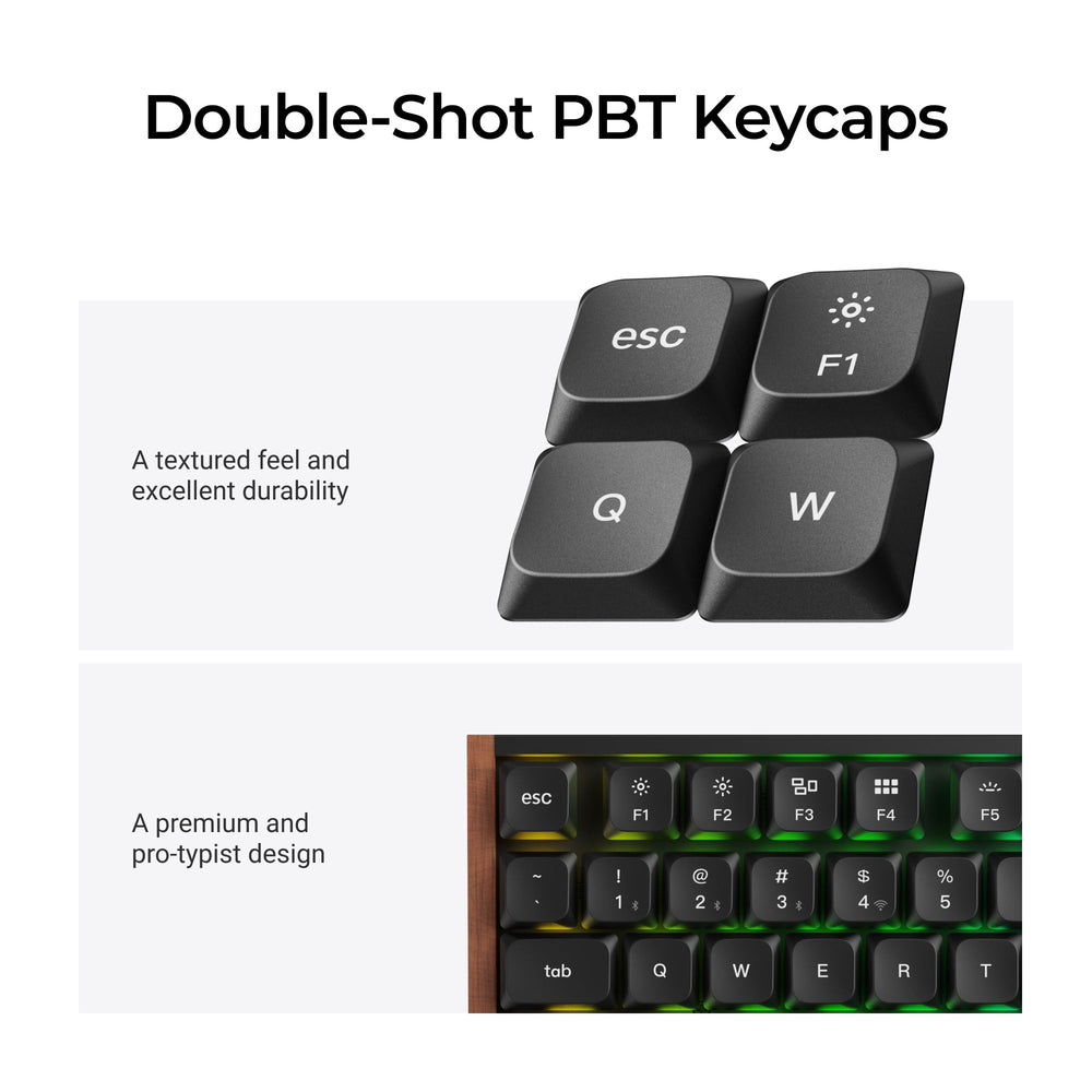 Teclado Mecánico Personalizado Inalámbrico Keychron K1 Ultra 8K (Layout ANSI US)