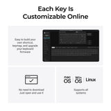 Teclado Mecánico Personalizado Inalámbrico Keychron K1 Ultra 8K (Layout ANSI US)