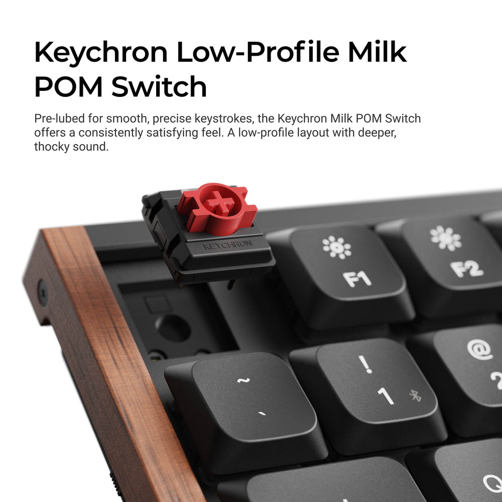 Teclado Mecánico Personalizado Inalámbrico Keychron K1 Ultra 8K (Layout ANSI US)