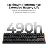 Teclado Mecánico Personalizado Inalámbrico Keychron K1 Ultra 8K (Layout ANSI US)