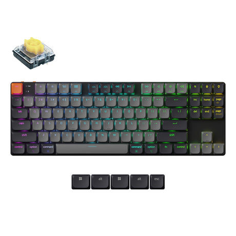 Keychron K1 QMK Wireless Mechanical Keyboard (Version 6) (US ANSI Keyboard)