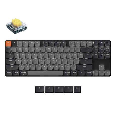 Keychron K1 QMK Wireless Mechanical Keyboard (Version 6) (US ANSI Keyboard)