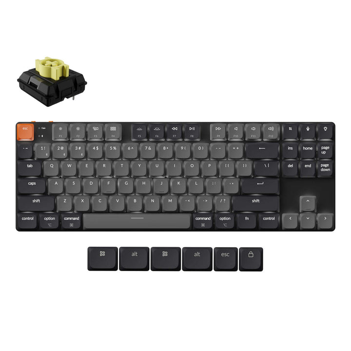 Teclado mecánico inalámbrico Keychron K1 QMK (Version 6) (Teclado US ANSI)