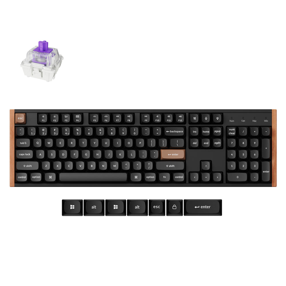 Keychron K10 HE Wireless Magnetic Switch Custom Keyboard(US Layout)