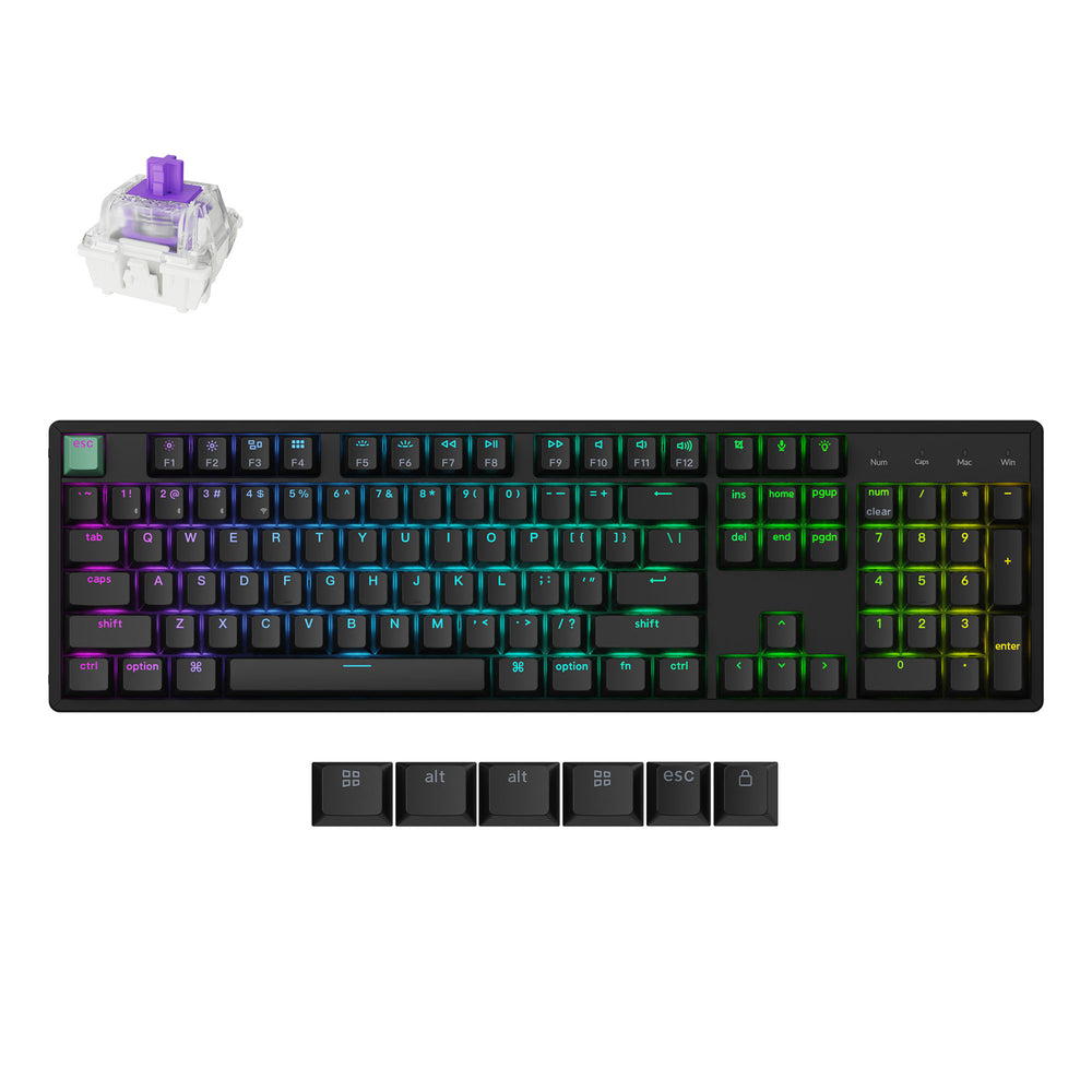 Keychron K10 HE Wireless Magnetic Switch Custom Keyboard(US Layout)