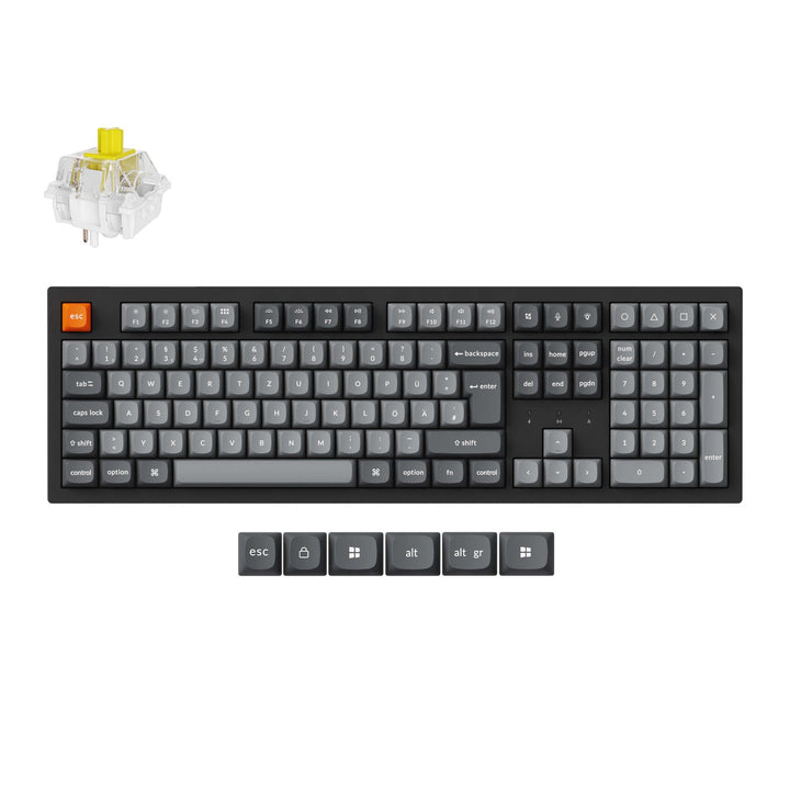 Teclado Mecánico Inalámbrico Keychron K10 Max QMK Colección de Distribución ISO