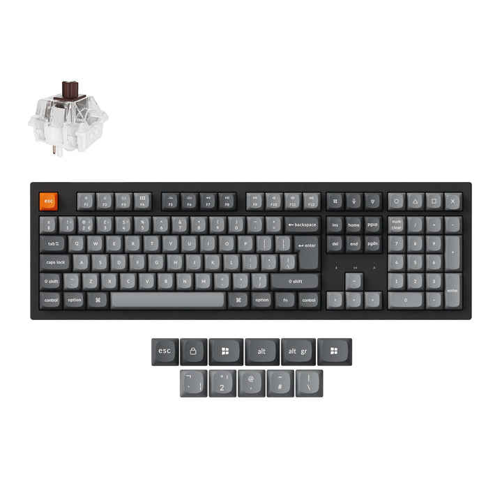 Teclado Mecánico Inalámbrico Keychron K10 Max QMK Colección de Distribución ISO
