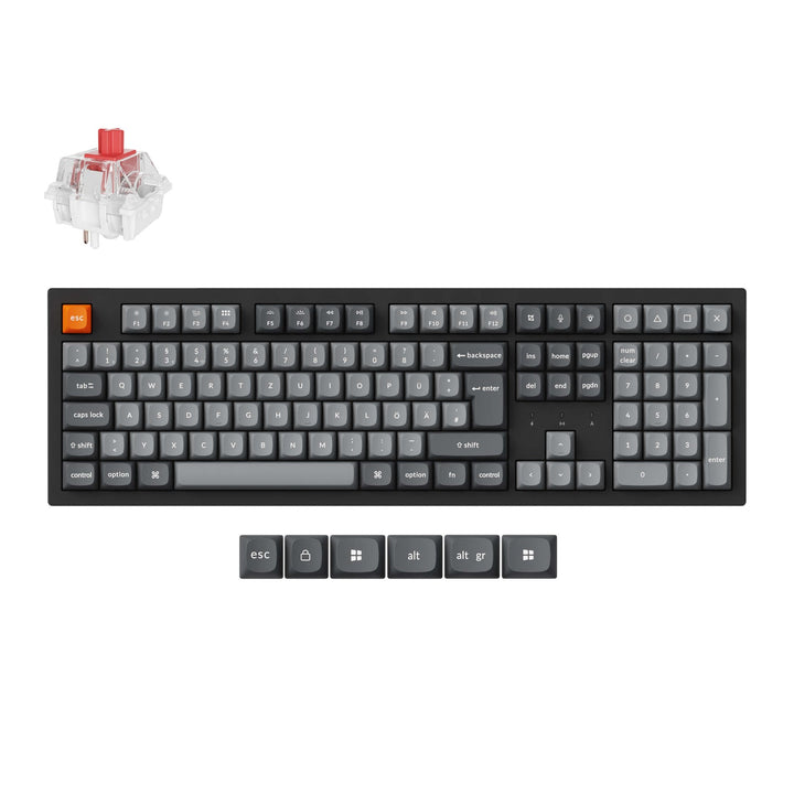 Teclado Mecánico Inalámbrico Keychron K10 Max QMK Colección de Distribución ISO