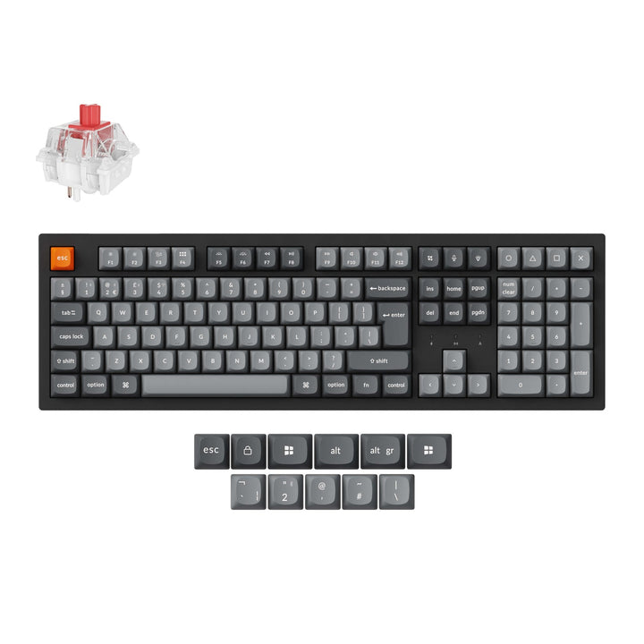 Teclado Mecánico Inalámbrico Keychron K10 Max QMK Colección de Distribución ISO