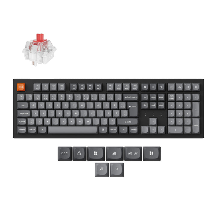 Teclado Mecánico Inalámbrico Keychron K10 Max QMK Colección de Distribución ISO