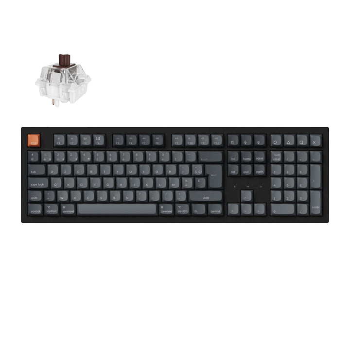 Teclado Mecánico Inalámbrico Keychron K10 Max QMK Colección de Distribución ISO